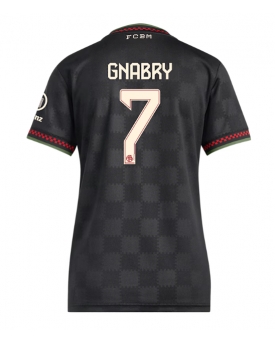 Billige Fotballdrakt Bayern Munich Serge Gnabry #7 Replika Tredjedrakt Dame 2025-26 Kortermet Billige Fotballdrakt Bayern Munich Serge Gnabry #7 Replika Tredjedrakt Dame 2025-26 Kortermet
